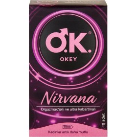 Resim Okey Nirvana Prezervatif 10'lu 