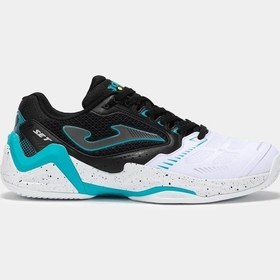Resim Joma Set Erkek Toprak Kort Tenis Ayakkabısı Tsets2541c Siyah - Beyaz 