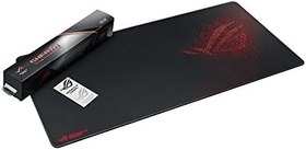 Resim ASUS Rog Scabbard Extra Large saçaklanmaz, kaymaz, su sıçramalarına karşı korumalı XL ROG Sheath Gaming Mouse Pad 