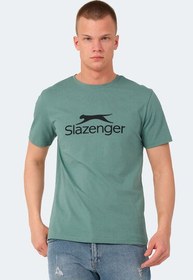 Resim Slazenger VEERA IN Erkek Tişört Su Yeşili 