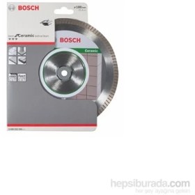 Resim Bosch - Best Serisi Seramik İçin Temiz Kesim Turbo Segman Elmas Kesme Diski - 180 X 22,23 X 1,6 X 7 Mm 