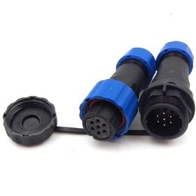 Resim Sd16 7 Pin 16Mm Su Geçirmez Konnektör Takımı 