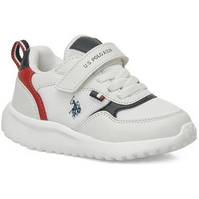 Resim U.s. Polo Assn. Posse Jr 6fx Beyaz Erkek Çocuk Sneaker 000000000102155639 Beyaz-lacı-kırmızı 
