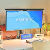 Resim Çapraz sınırlı zamanlama karartma mavi ışığı önleyici asimetrik göz koruma lambası LED masa lambası bilgisayar ekran monitörü için asılı ışık 