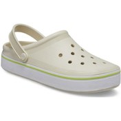 Resim Crocs Off Court Clog Erkek Terlik - Ekru 