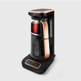 Resim Karaca Robotea Pro Premium 4 in 1 Konuşan Çay ve Filtre Kahve Demleme Makinesi 