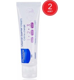 Resim Mustela 1.2.3 Vitamin Barrier Pişik Kremi 2 x 100 ML 