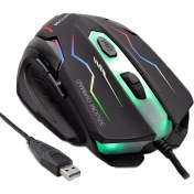 Resim Novator N102 Mouse Kablolu Oyun USB Ledli 