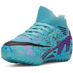 Resim Celira Lga Turkuaz Çoraplı Erkek Futbol Halısaha Ayakkabı Turkuaz 