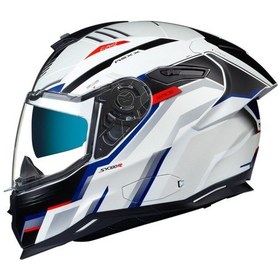 Resim Nexx Sx.100R Grıdlıne Mat Beyaz Mavi Kask 