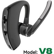 Resim Lasonstiges V8 Serisi Yeni V9 Bluetooth Kulaklık Uzun Bekleme İş Kulaklık Hd Çağrı Bluetooth Kablosuz Kulaklık Mıc Ile İphone Samsung Huawei 