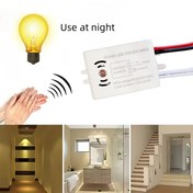 Resim Smart LED Işık Sensörlü Anahtar - Hareket Algılama, Geniş Voltaj 85-265V, Enerji Tasarruflu Aydınlatma Modülü Ev, Banyo, Koridor, Dolap İçin - Kolay Kurulum (Elektronik Gereksiz), Otomasyon, Kompakt Tasarım, Güvenilir Performans, Apartman Yaşamı 