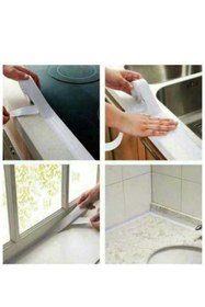 Resim İstocToptan Su Sızdırmaz Lavabo Küvet Kenar Bandı Çok Amaçlı Nem Küf Bant 