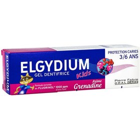 Resim Elgydium Kırmızı Meyveler Aromalı 3-6 Yaş Çocuk Diş Macunu 50 ml 