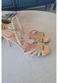 Resim 036 5200 Topukla Kadın Topuklu Abiye Ayakkabı 001 