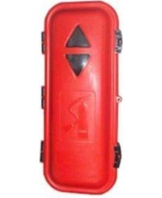 Resim Tır Dorse İçin Plastik Yangın Tüpü Dolabı 6-9 Kg Tüpe Uygun Dayanıklı Ve Su Geçirmez Tasarım 