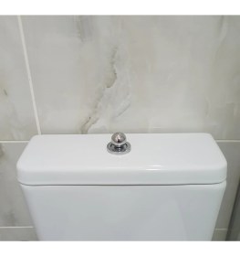 Resim Gümüş Renk Metal Top Klozet Basma Buton Düğmesi Kulp, Kalp Klozet Kapağı Kulbu Sifon Tuşu 