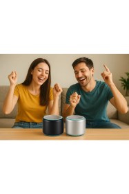 Resim Samsung Galaxy S23 Uyumlu Taşınabilir Mini Bluetooth Hoparlör - 5 Saat Dayanıklı Pil 