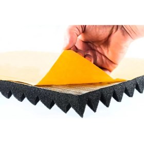 Resim Evimdeyokyok Ses Yalıtımı Akustik Piramit Süngeri Kendinden Yapışkanlı 40MM 50X50 Ses Yalıtımı 