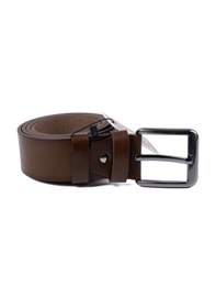 Resim Saraç Kemer Saraç 1104 24k 4 Cm Erkek Kot Kemer Ceviz 