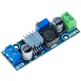 Resim Ayarlanabilir 3A Voltaj Düşürücü Regülatör Kartı - Lm2596-Adj 