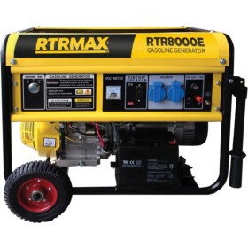 Resim Rtrmax RTR8000E Marşlı Benzinli Jeneratör Monofaze 7.5/8.1 Kva 