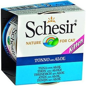 Resim Schesir Ton Balıklı ve Aloe Veralı Yavru Kedi Konservesi 6 x 85 G 