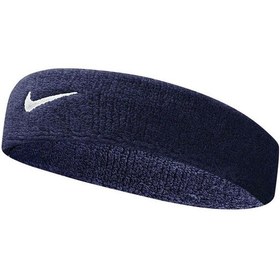 Resim Nike Swoosh Headband Obsidian/White Osfm One Size/5 Çok Renkli 