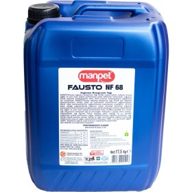 Resim Manpet Fausto Synthetic Kompresör Yağı Iso 68 - 9 Lt 