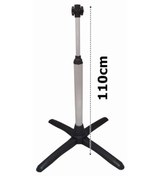 Resim AKA HOME Soba Ayağı Ufo Ve Infrared Isıtıclar Için Uygun Teleskobik Ayak 