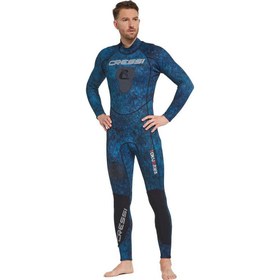 Resim Cressi Tokugawa Man Dalış Elbisesi - BLUE CAMO / 3MM - NO:6 / 2XL 