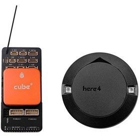 Resim CubePilot Pixhawk The Cube Orange+ (IMUV8) Standard Set Otopilot ADS-B Carrier+HERE4 Multiband RTK CAN GPS/GNSS 
