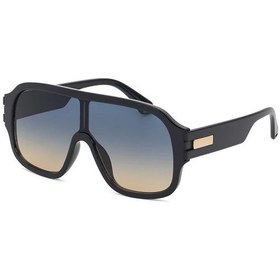 Resim Toyearn Vintage Büyük Boy Kare Güneş Gözlüğü - Uv400 Klasik Sürüş Gözlüğü, Erkek & Kadınblack51gri Gri 