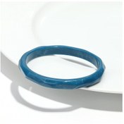 Resim Fishsheep Bohemia Akrilik Geometrik Bileklik Kadınlar İçin Boho Reçine Bilezik 2025 Tasarım Rodyum Kaplama 