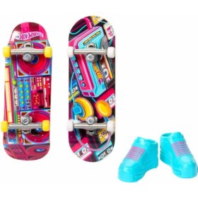 Resim Line HXL17 Skate Retro Temalı Ikili Parmak Kaykay ve Ayakkabı Paketi Güvenli 