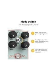 Resim Donner Dumbal Drive Overdrive Pedalı 