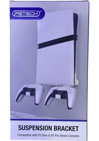 Resim Ps5 Slim / Pro Uyumlu Duvar Askı Aparatı Pgtech Gp-539 