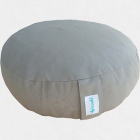 Resim Mirzade Yuvarlak Puf Minderi 45x45-koyu Gri Diğer 