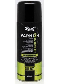 Resim Rich Sprey Vernik 400Ml Yarı Mat 