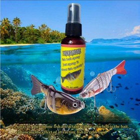 Resim 1 Şişe Deniz Balığı için Balıkçılık Çekici Sprey - Yem Etkisini Artırır, Siyah Deniz Bremi, Deniz Levreği, Aconite, Mulet, Kalamar için İdeal - Hafif PP Malzeme, Luya Yemi için Mükemmel, Balıkçılık Yem Geliştirici|Okyanus Temalı|Hafif Konteyner, Balıkçılık Ekipmanı 
