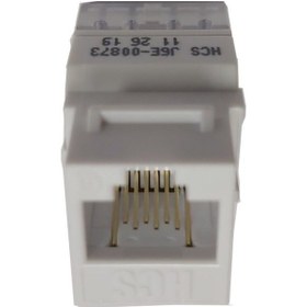 Resim HCS J6E-00873 CAT6 UTP Keystone Jack 