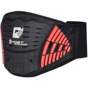 Resim Sones Ghost Racing GR-HY01 Donanım Lokomotif Düşme Önleyici Motosiklet Bel Koruyucu Kırmızı - Siyah 
