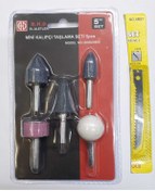 Resim Bhd Asafyapı 5 Parça Mini Kalıpçı Taşlama Seti Uç Vızvız Seti Soma Dekopaj Bıcagı 1 Adet 