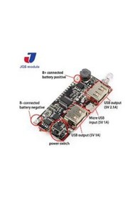 Resim Ekranlı Powerbank Devresi Çift Usb Çıkışlı, Ekranlı Power Bank 
