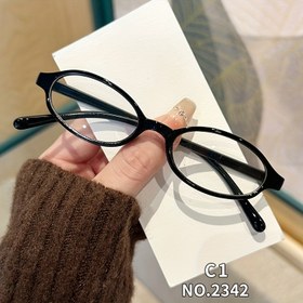 Resim Kadınlar için 1 adet Vintage ilhamlı Kedi Gözü Plastik Çerçeve Gözlük - Anti-Mavi Işık, Tam Çerçeveli, Moda Küçük Çerçeve, Trend Y2K Stili, İşe Giderken ve Günlük Kullanım için İdeal, Moda Aksesuarı | Y2K Stili | Plastik Çerçeve 