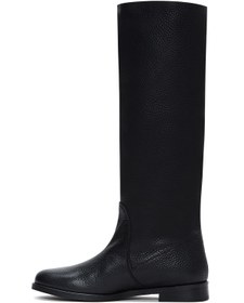 Resim Derimod Kadın Siyah Klasik Deri Çizme 25WFD1404FT 