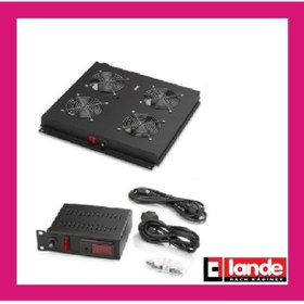 Resim cabex 4 Lü Fan Modülü Dijital Termostat Switch Dikili Tip 