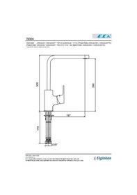 Resim Eca Tiera 103318123 Bı-clor Eviye Bataryası Kırmızı 