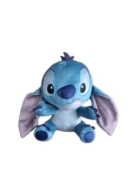 Resim Sevimli Peluş Stich 30 Cm Oyuncak Uyku Arkadaşım Mavi 