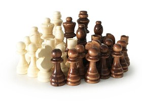 Resim Star Oyun Ahşap Satranç Taşı Takımı No: 5 - 1050286 